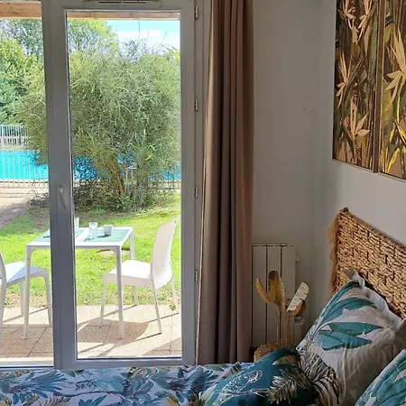 公寓 Joli Piscine Et Parking 3km Honfleur *